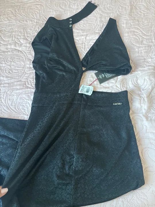 Vestido longo preto  - Foto 4