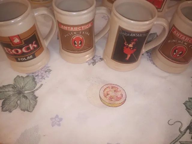 10 Canecas Antártica 1985 originais - Foto 2