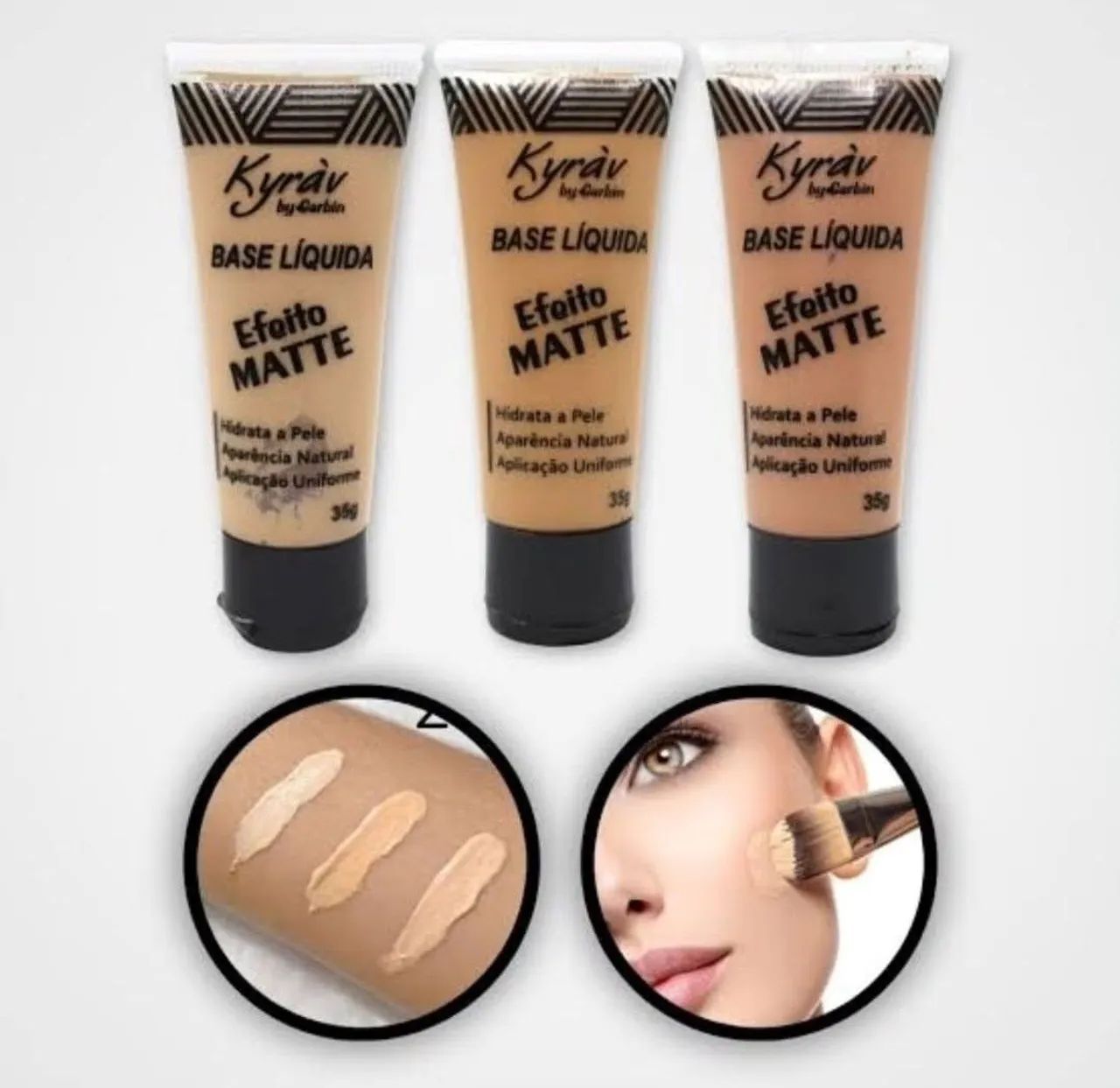 Base Líquida Kyrav Efeito Matte - Foto 2