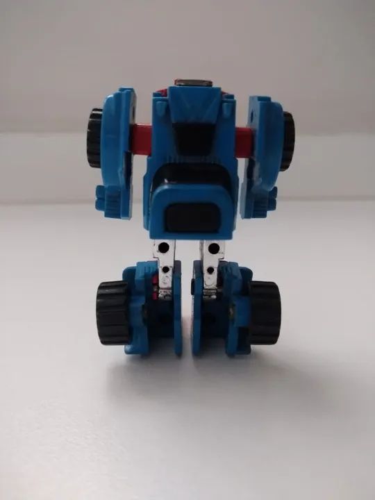 Transformers antigo pickup azul/vermelha - raridade - Foto 3