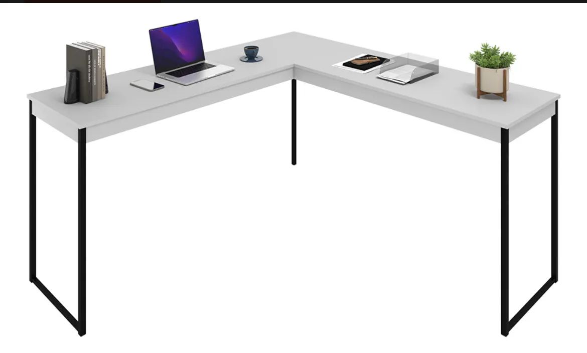 Mesa de Escritório L - Escrivaninha - Foto 5