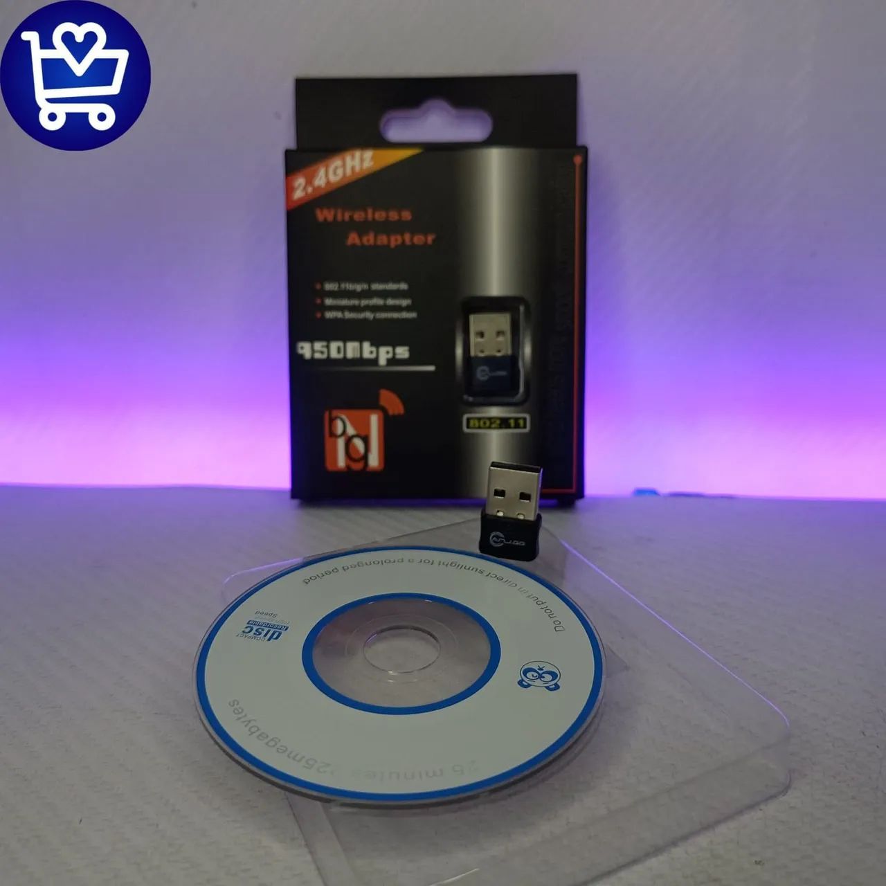 Adaptador Wi-Fi 950Mbps 2.4GHz - Foto 4