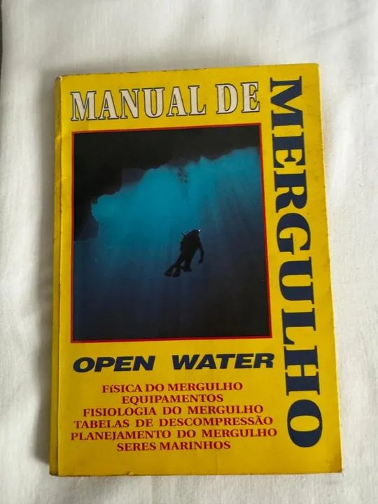 Livro: Manual De Mergulho Open Water - Bom Estado