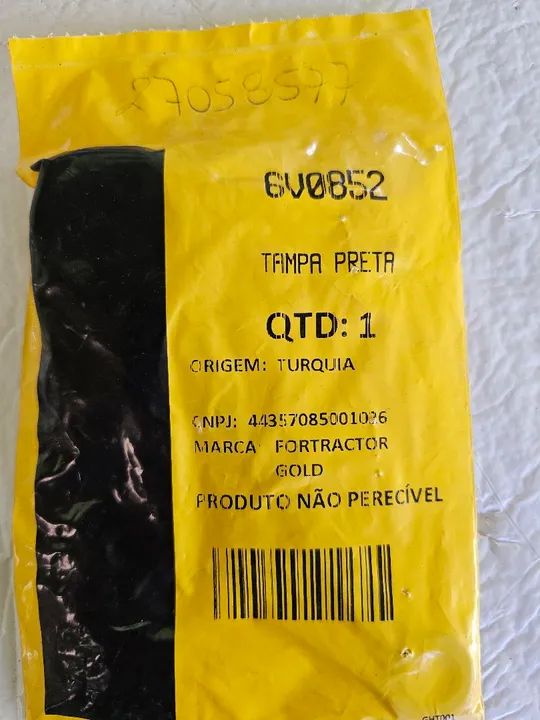 Caterpillar tampa bocal tubulação água novo 6V0852