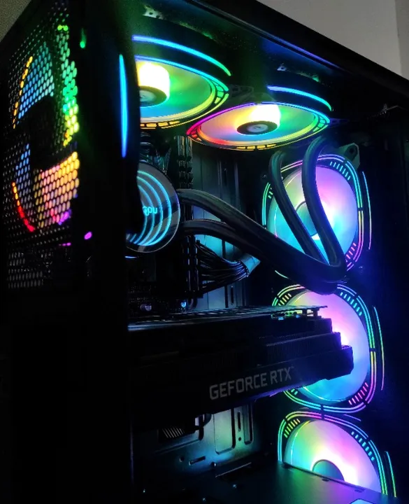 Pc Gamer Apus: 5 4500 ou i5-12ª + RTX 3070 (NOVO)