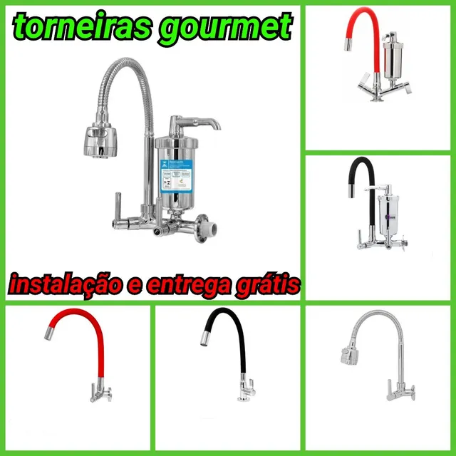 Torneira gourmet instalado