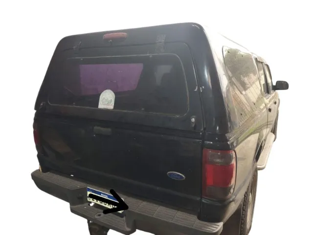 Capota De Fibra Ford Ranger Cabine Dupla 1998 Até 2012