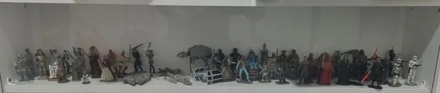 Star Wars - Miniaturas de metal - DeAgostini 53 peças(Acompanha expositor) - Foto 6