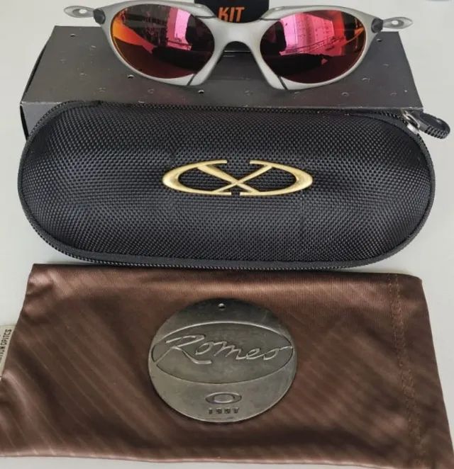 Óculos De Sol Oakley Romeo 1 X Metal Dark Ruby