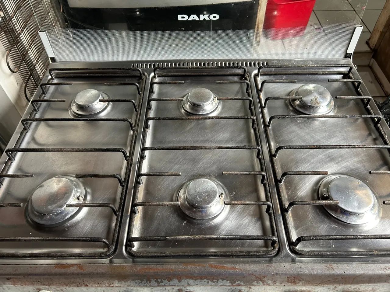 Fogão a Gás Dako 6 Bocas