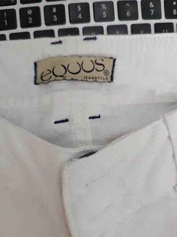 Calça Feminina-marca Equus-cor Branca Tam 44 - Foto 5