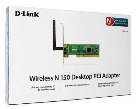 Placa de Rede D-Link DWA-525 PCI N150 Wi-Fi Wireless - Foto 2