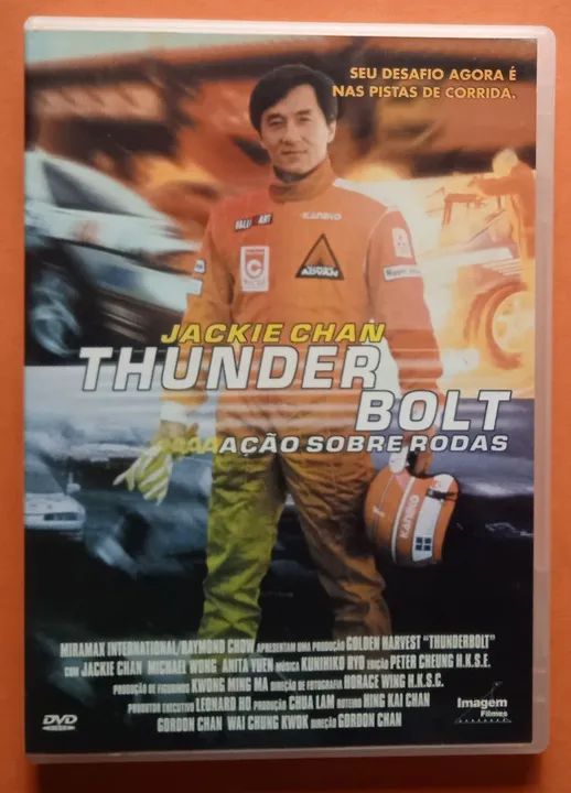 Dvd Thunderbolt  Ação Sobre Rodas - Jackie Chan