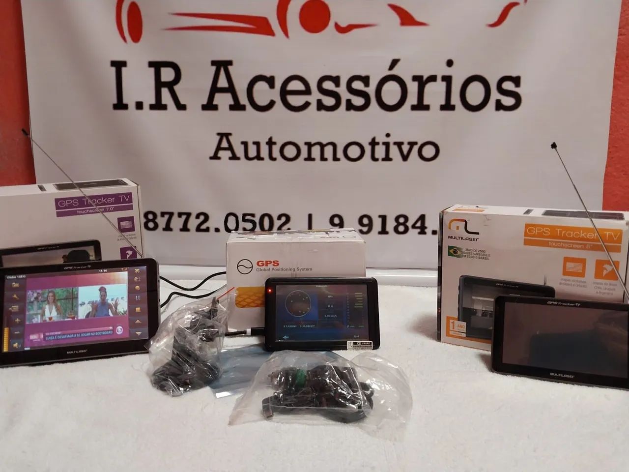 GPS Multilaser e importado tela de 4, 3 e 7 polegadas aceito cartão! - Foto 2