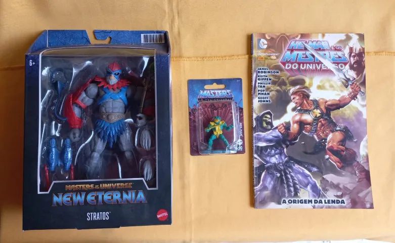 Lote He-Man HQ e Action Figures