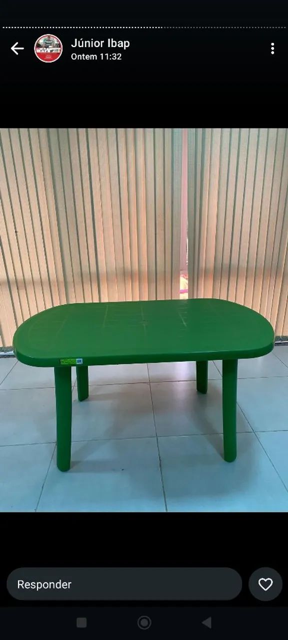 Mesa de Plástico 