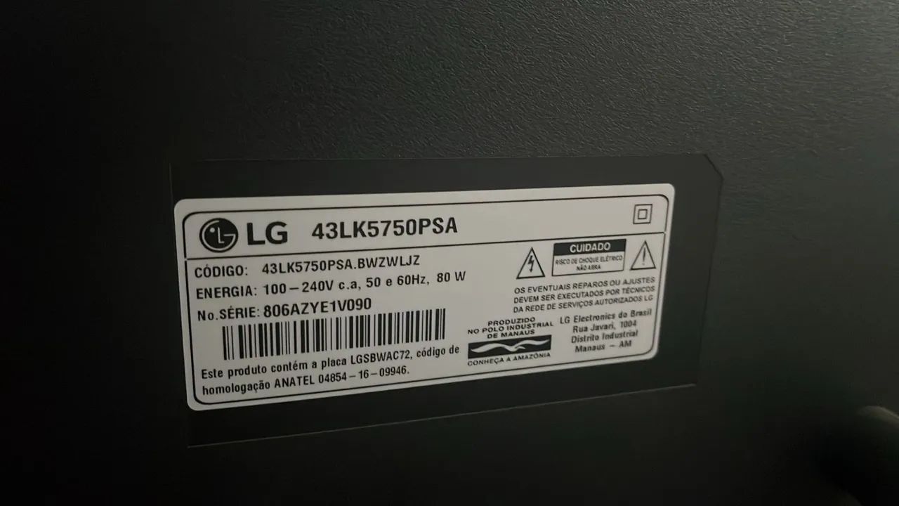 TV LG 43 polegadas - Foto 3