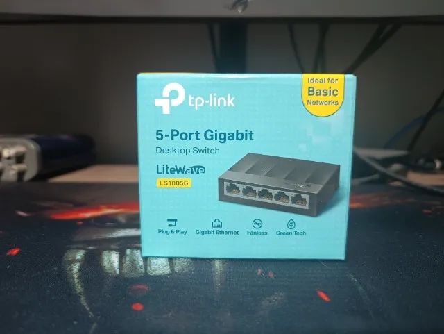 Switch Hub 5 Portas Gigabit - TP-Link LS1005G - Foto 2