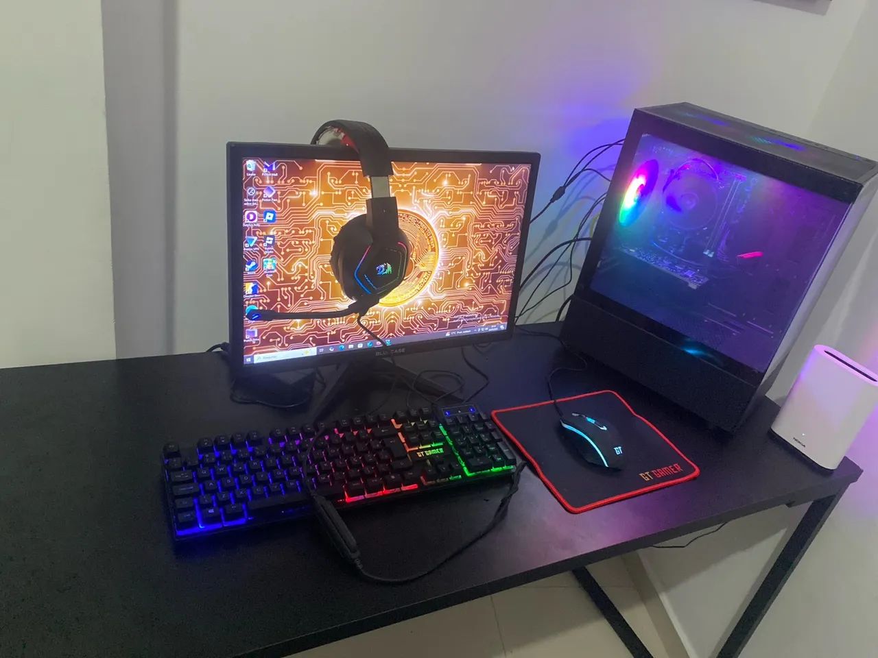 Complete Gaming PC with LED and Peripherals64739261691521120