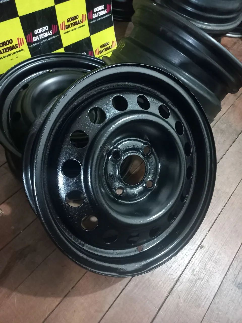 Roda aro 14 Renault Sandero Clio Logan Kangoo. R$179,00 cada roda. Disk entrega  - Foto 2