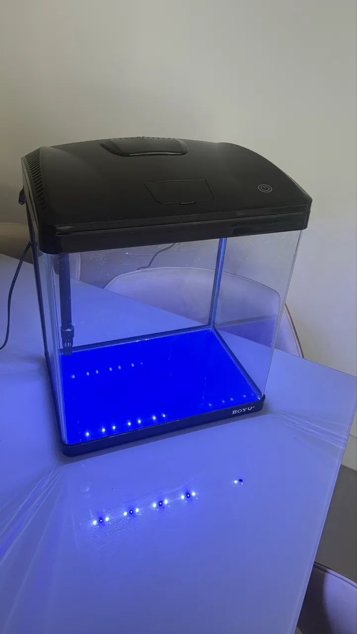 Aquário Boyu com LED - completo - Foto 3