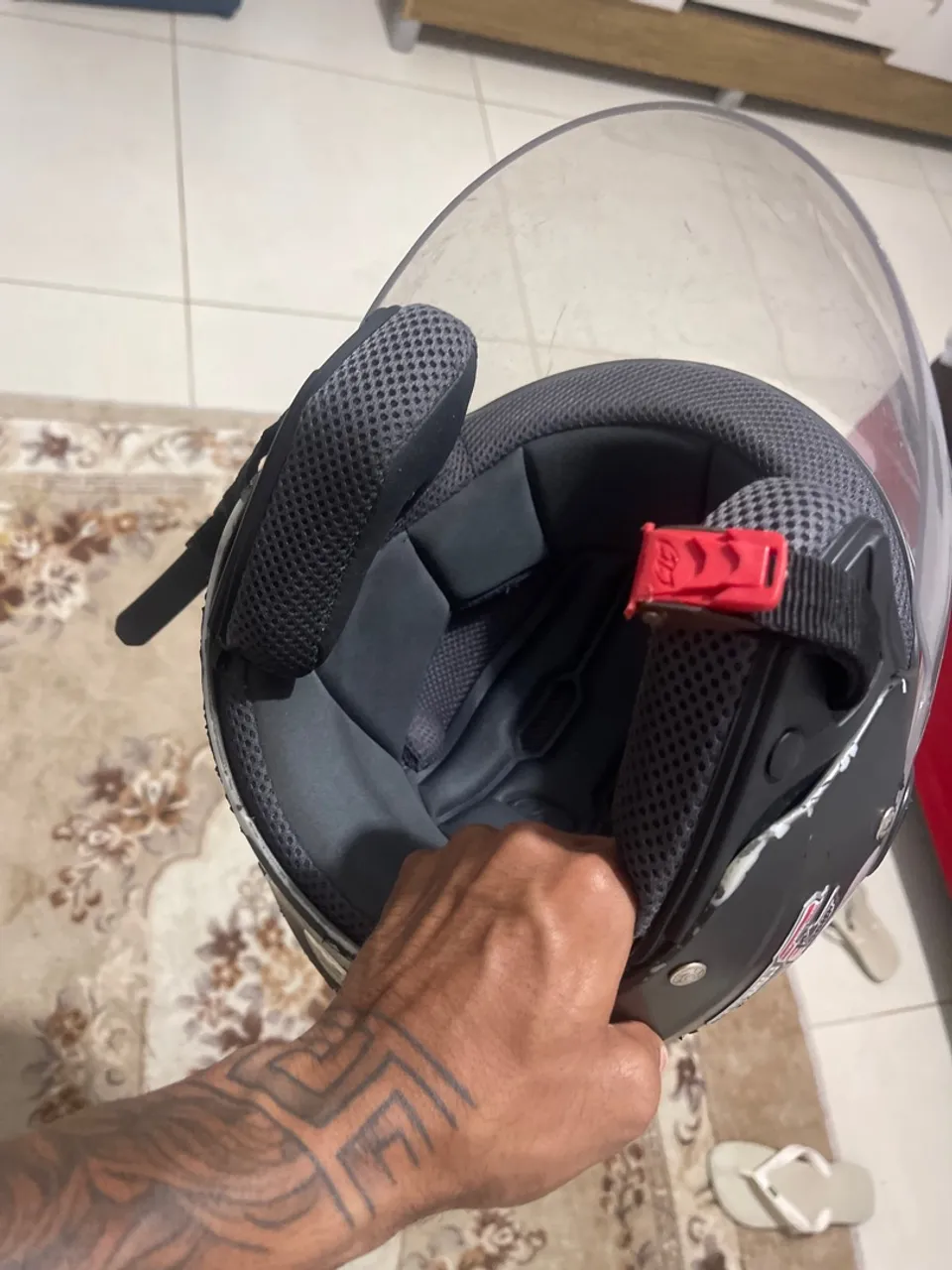 Capacete new liberty