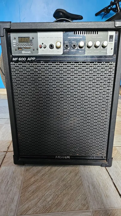 Caixa de Som Portátil Frahm MF 600 APP