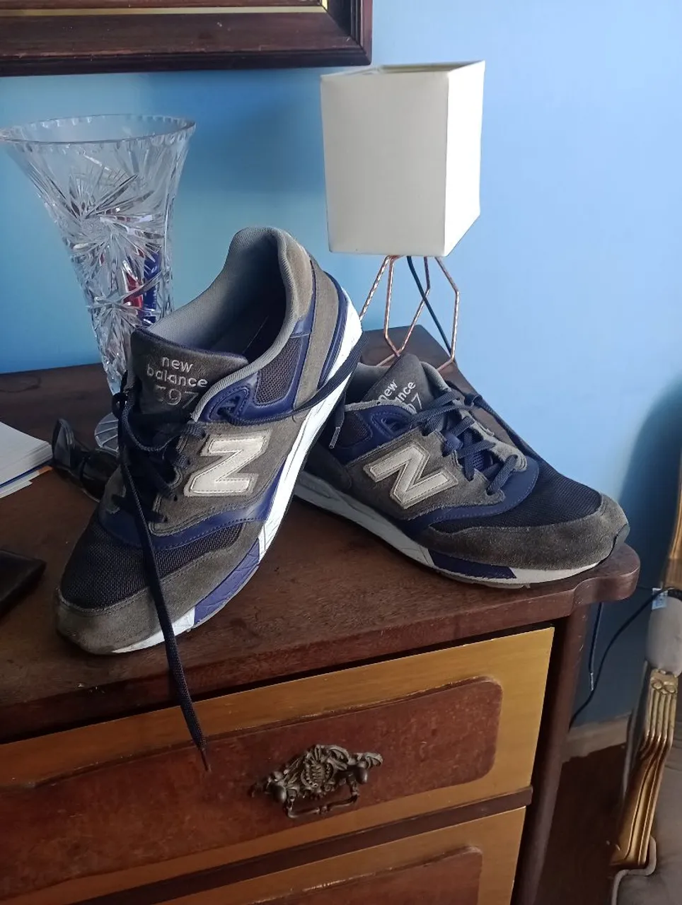 New Balance 997 - Cinza e Azul