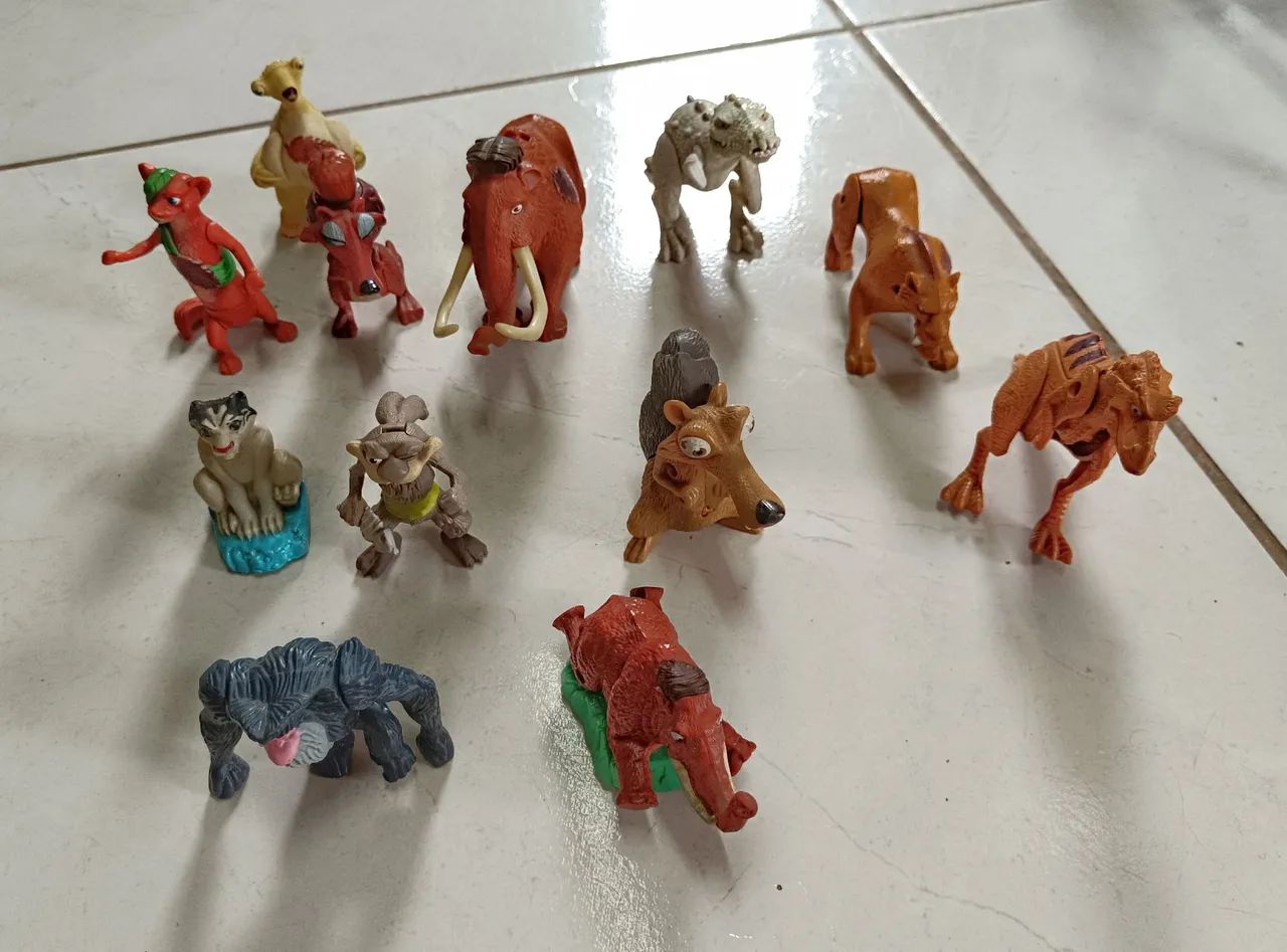 Bonecos Era do gelo - MC Donald's 2010 - Raros! - Foto 2