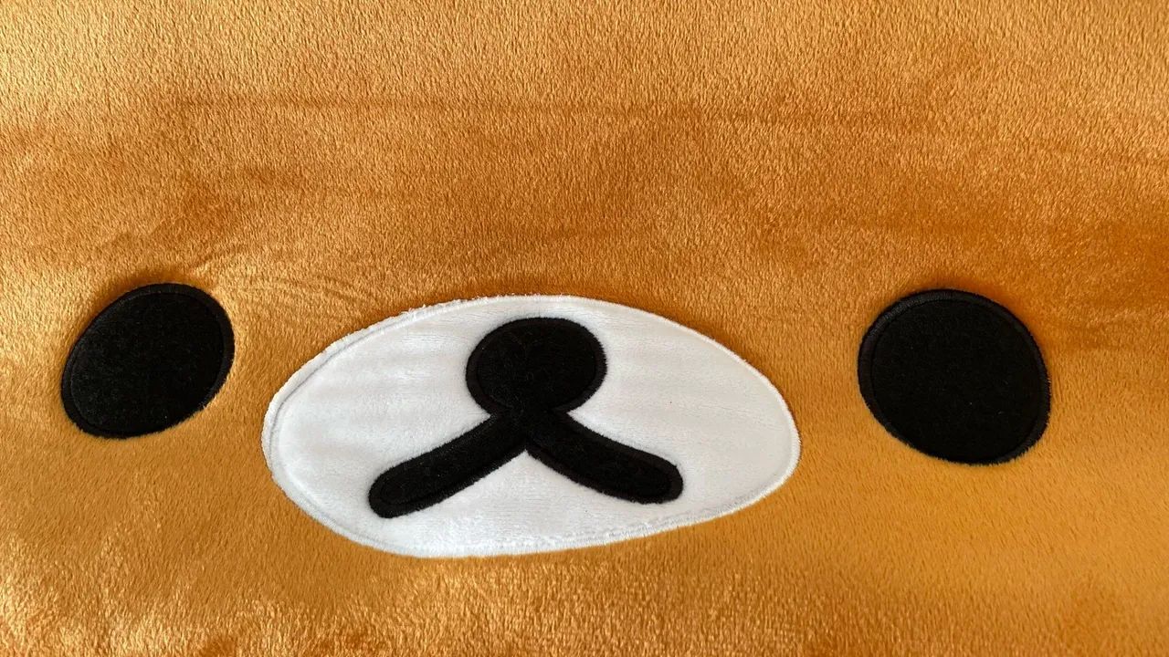 Bolsa Grande Pelúcia Rilakkuma - Foto 3