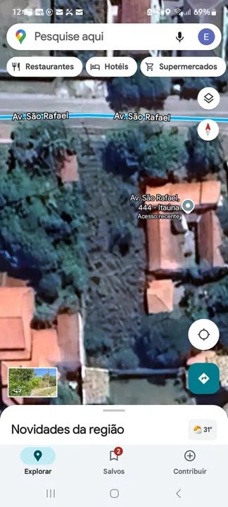 Terreno plano 600 metros em Itaúna - Saquarema - bem localizado - Foto 2