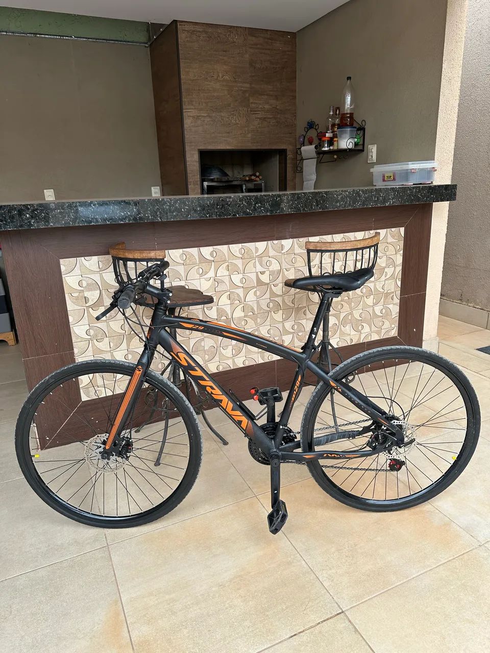 Bicicleta Aro 29 de Alumínio com Freio a Disco - Pneus Novos - Parcelo 12x e Faço trocas