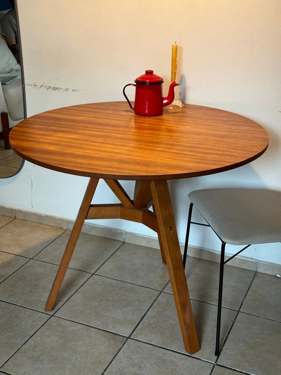 Mesa de madeira tokstok - Foto 2