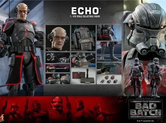 Hot Toys Echo - Star Wars The Bad Batch - Foto 3