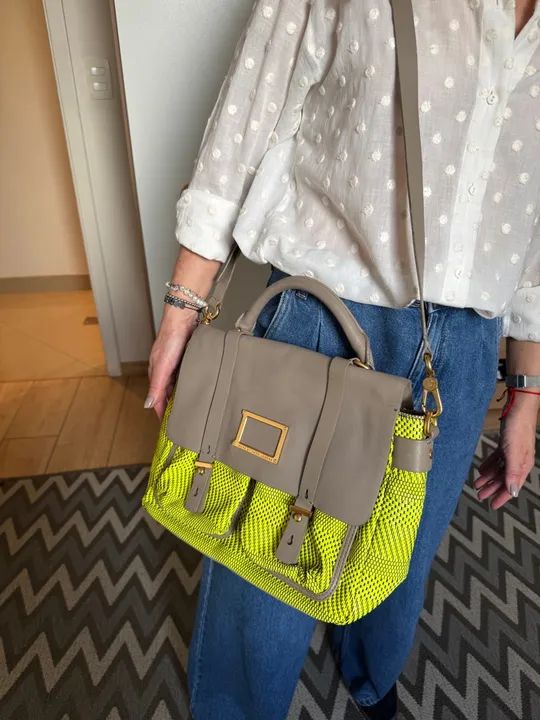 Bolsa Marc Jacobs - Verde e Cinza - Foto 5