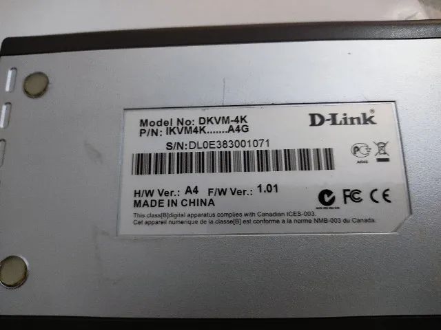Switch KVM 4 portas D-Link DKVM-4K - Foto 3