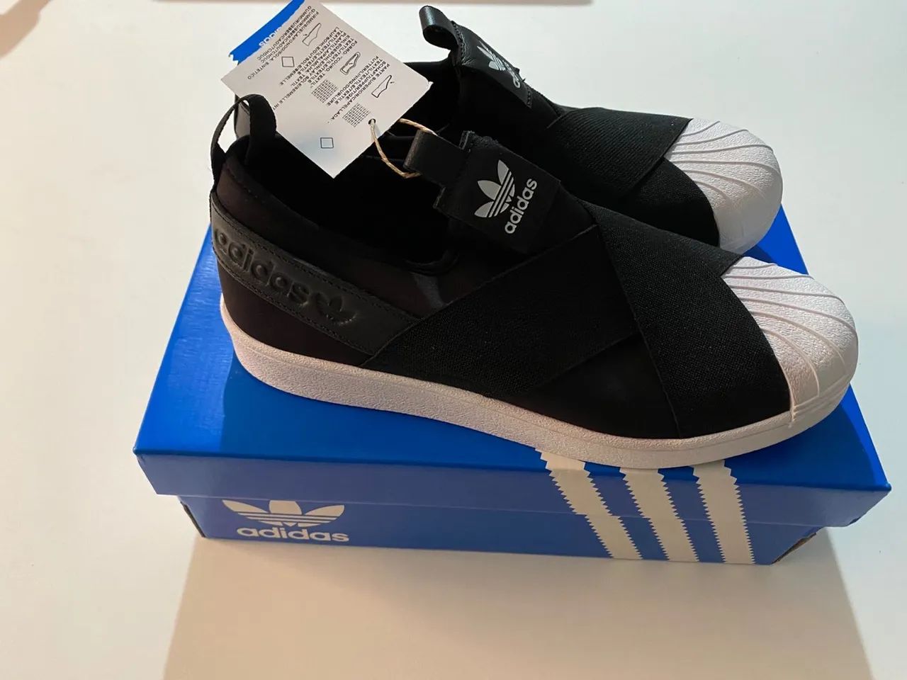 Adidas Superstar Slip On Adidas Preto Original Adidas Superstar