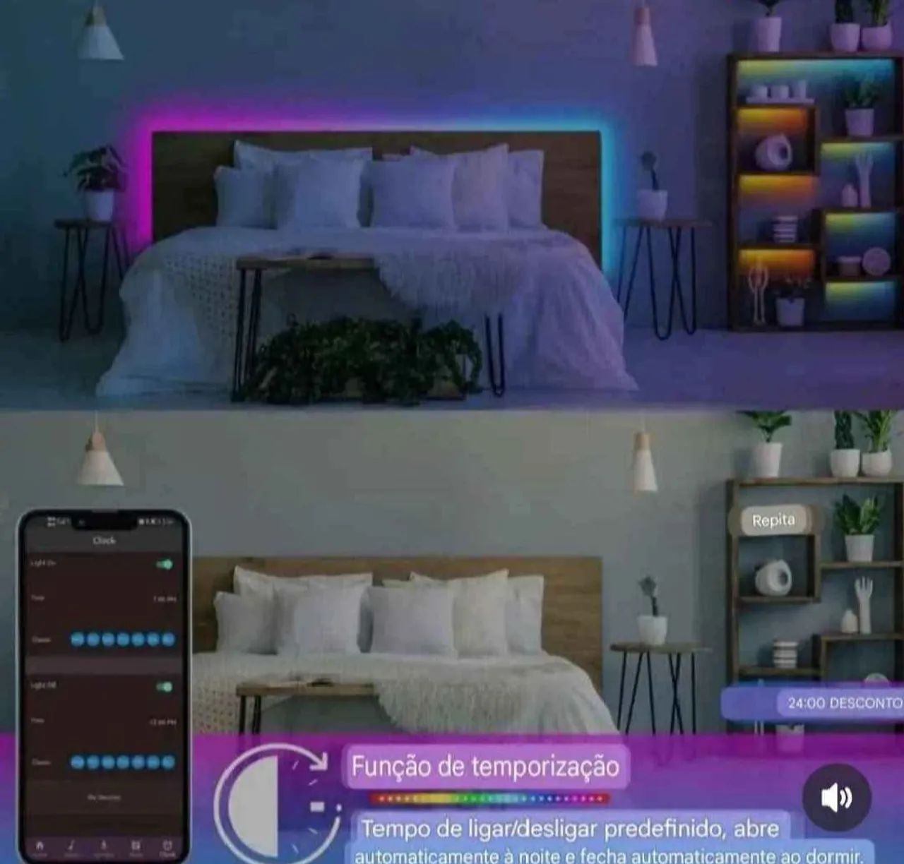 Luzes led USB 5 metros  - Foto 3