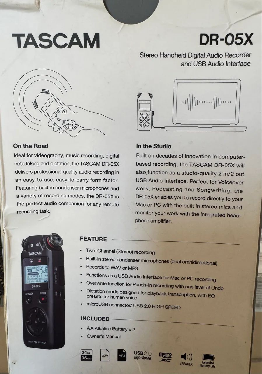 Gravador e interface USB  - Foto 2