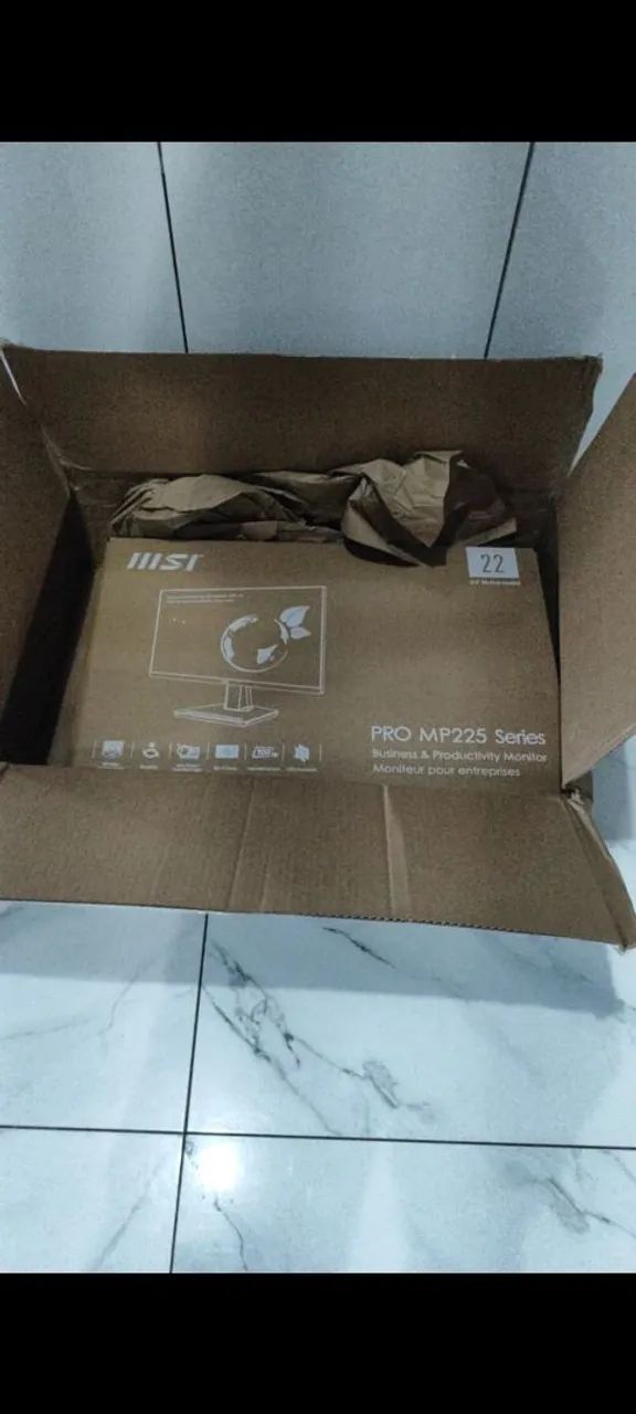 Monitor MSI PRO MP225 - Novo na Caixa PROMOÇÃO 