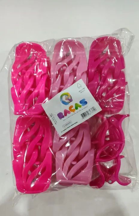 Prendedor De Cabelo Piranha Pacote Kit