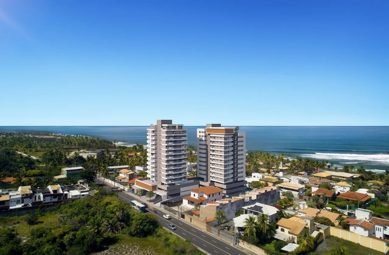 Apartamento 2/4 com suite e varanda VISTA MAR FRONTAL  e 1 vaga- Stella Maris - Foto 4