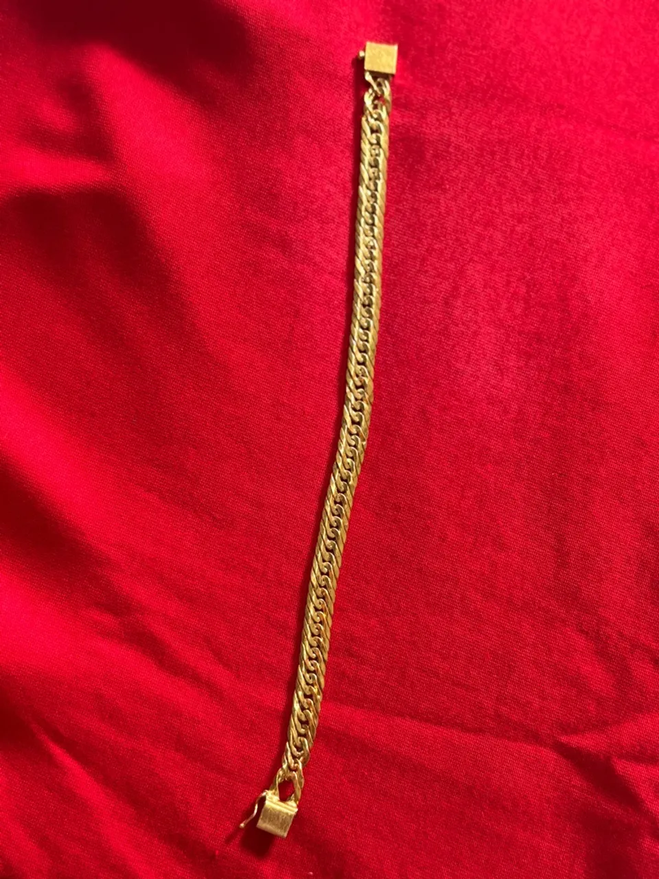 Pulseira de ouro 18 kl