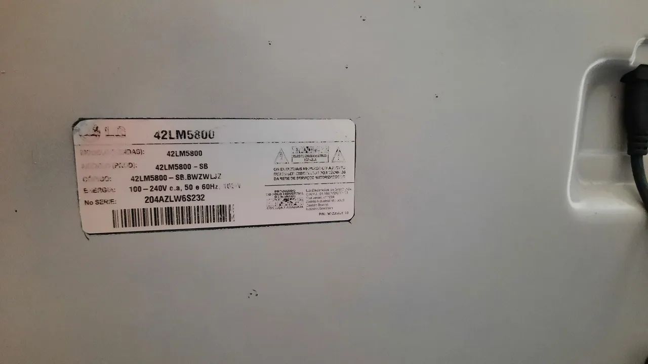 TV LG 42"LED FULL HD - Foto 4