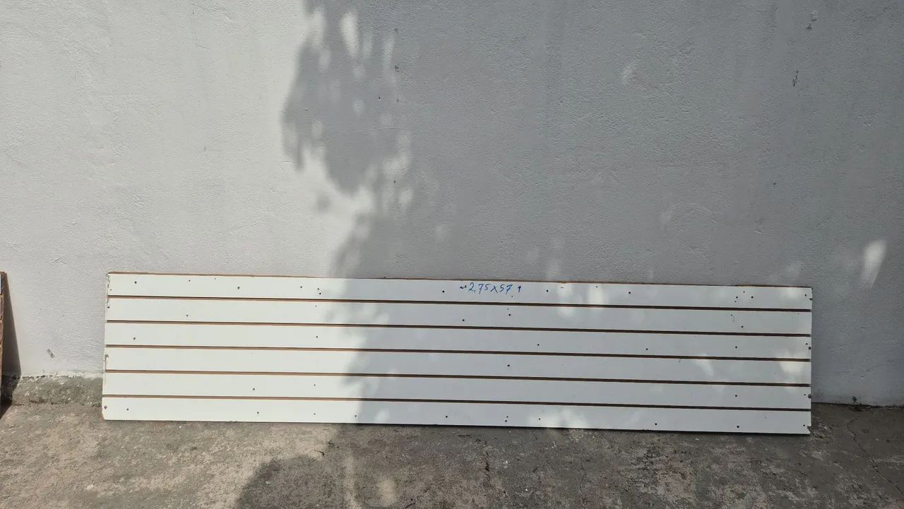 Painel Canaletado Branco MDF - Foto 5
