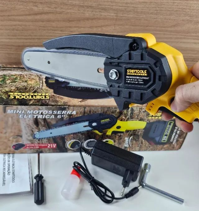 PROMOÇÃO!!!!  Motosserra eletrica profissional 6 polegadas 