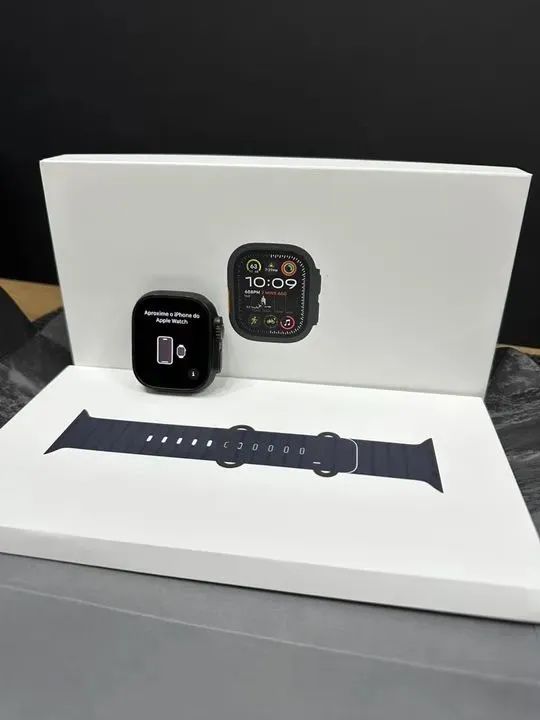 Apple Watch Ultra 2 / black / pulseira preta 1 semana de ativado.