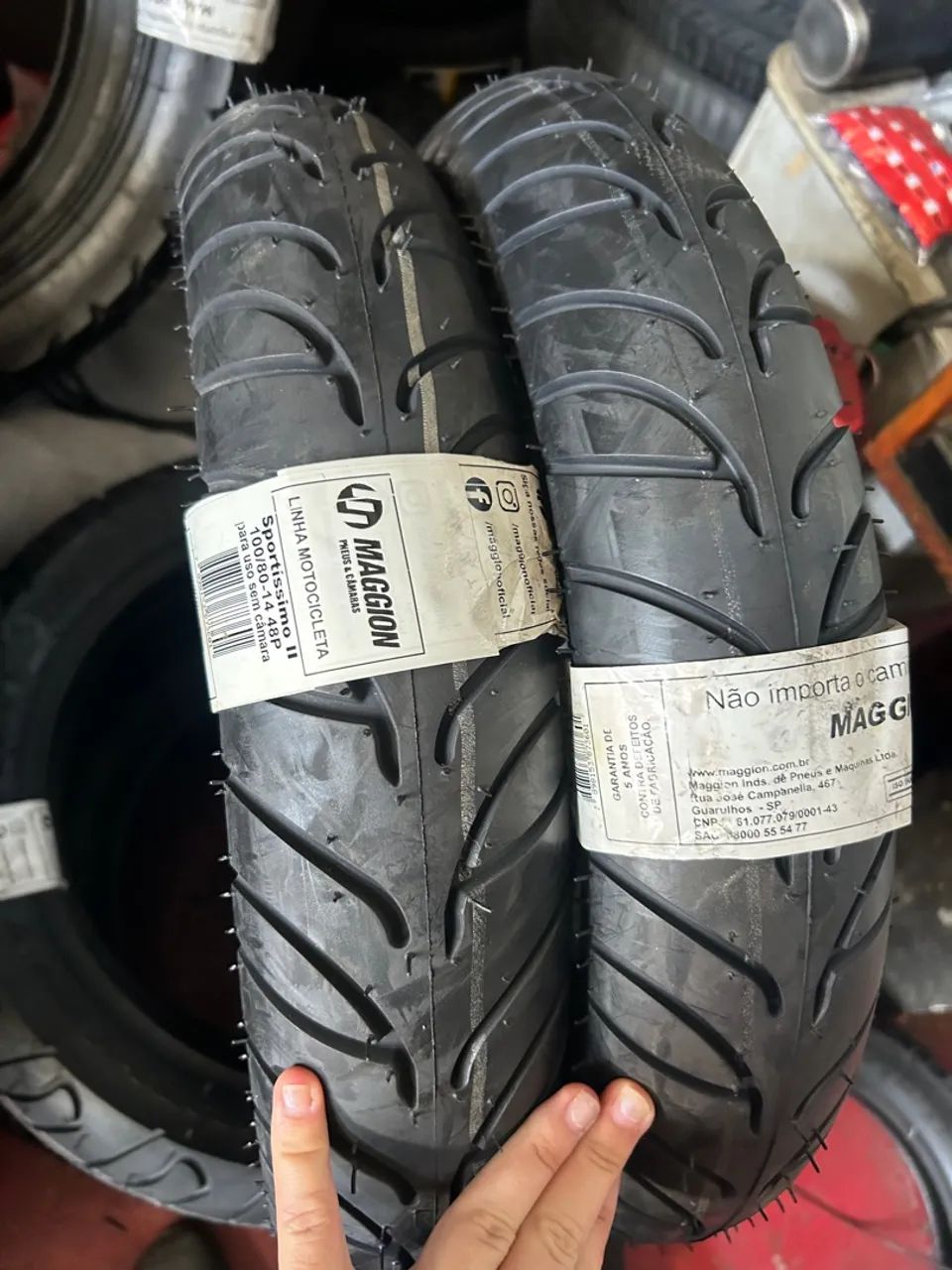 Pneu Moto Sportissimo II 100/80-14 48P