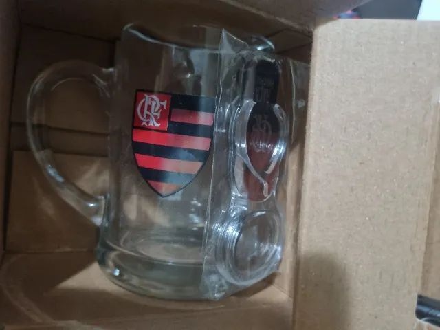 kit oficial do flamengo - com caneca e chaveiro - Foto 5