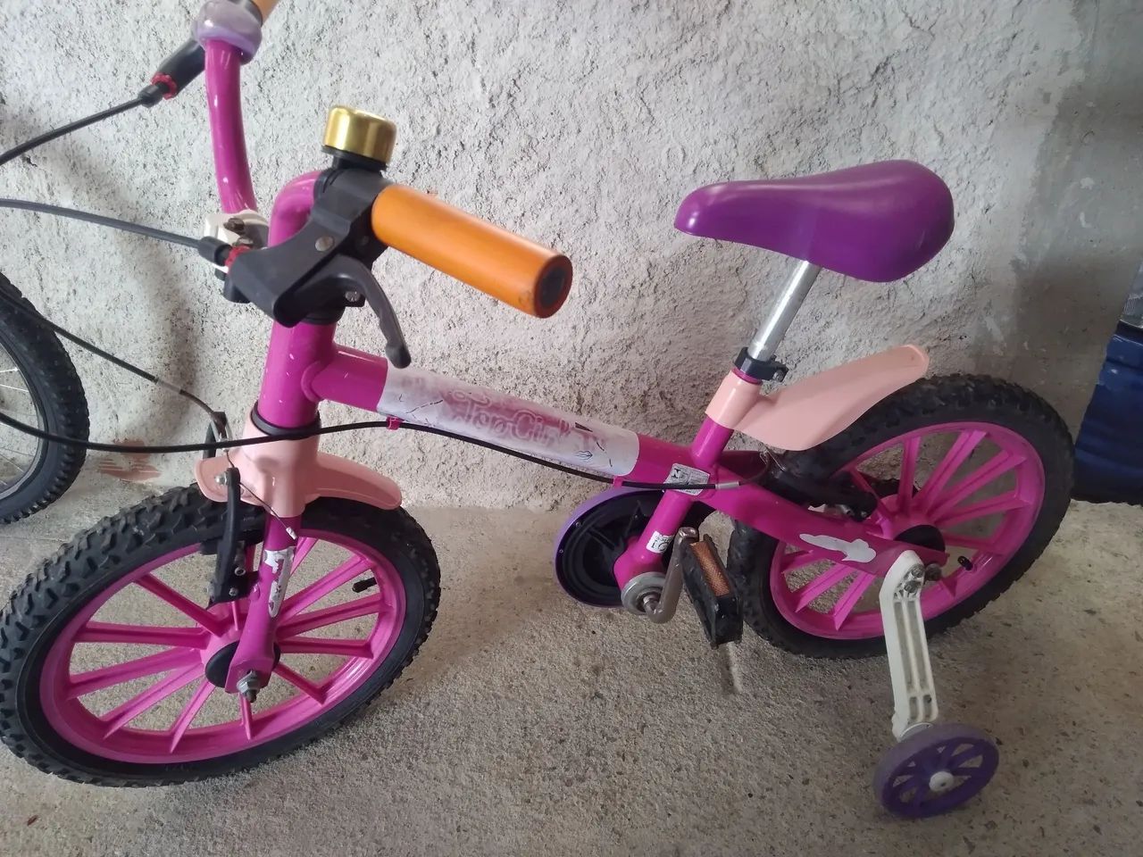 Bicicleta Infantil Rosa 16 Polegadas